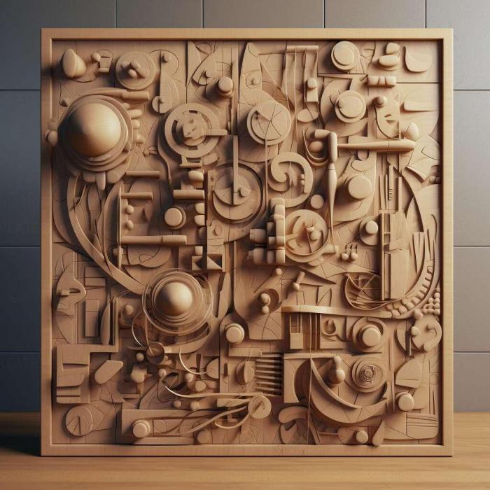 نموذج ثلاثي الأبعاد لآلة CNC 3D Art 